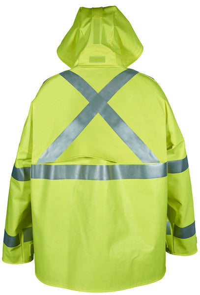 MCR Safety Big Jake,CSA,CAT 2,PVC/Nomex,Jacket X4