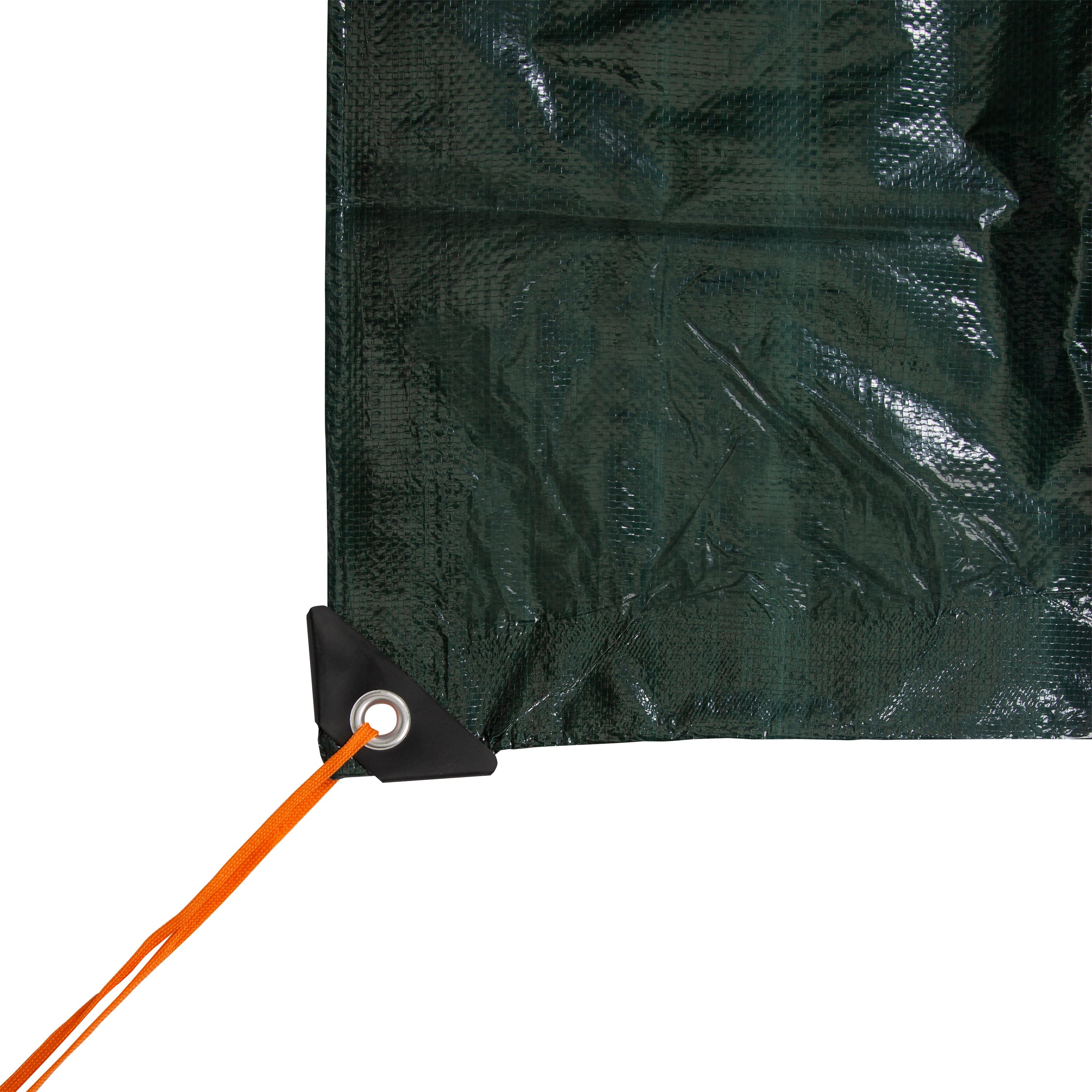 Rip Stop Tarp - 8 Ft X 10 Ft - Green - Pdq Pack