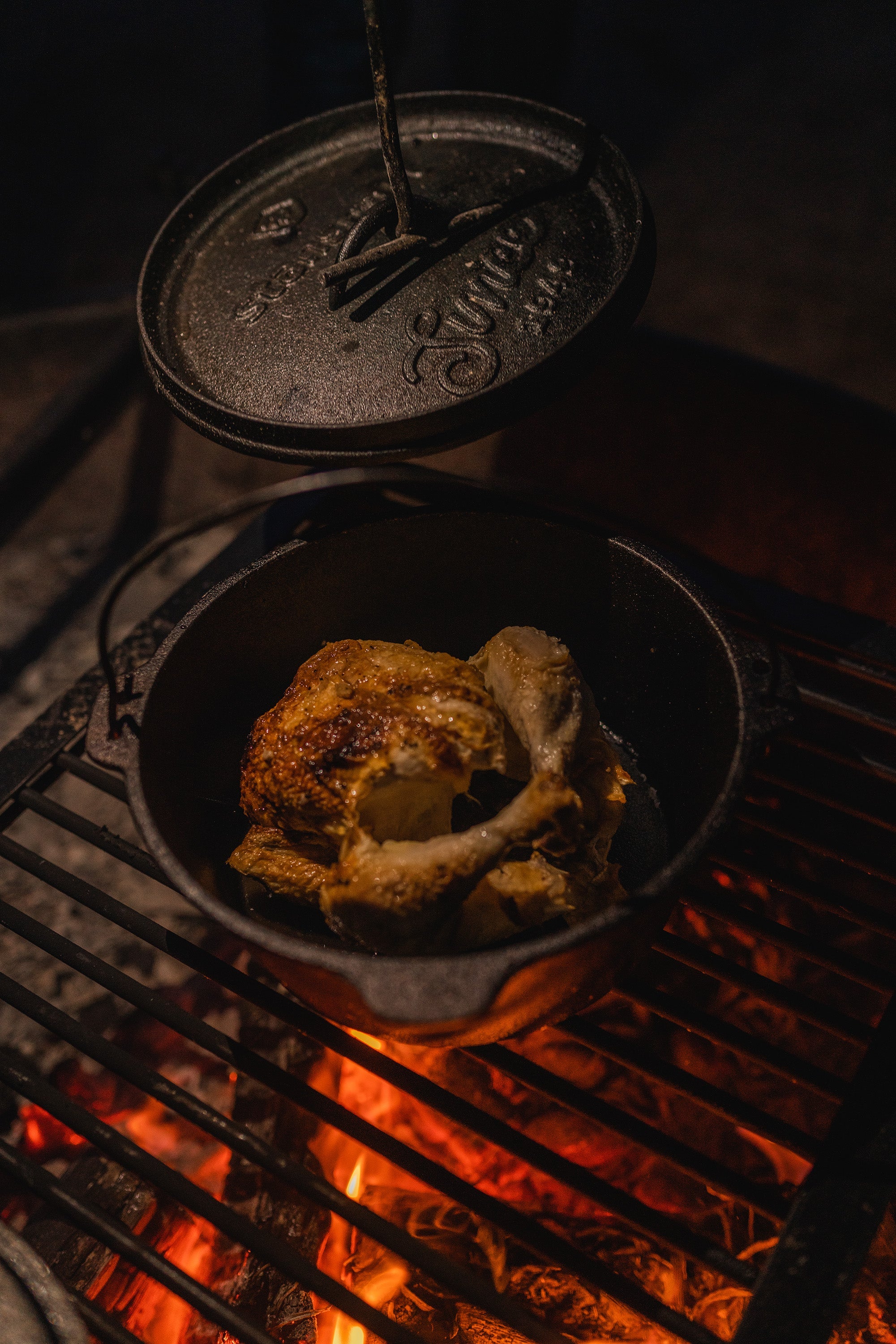 Pre-Seasoned Cast Iron Dutch Oven - 2 Qt - Without Legs