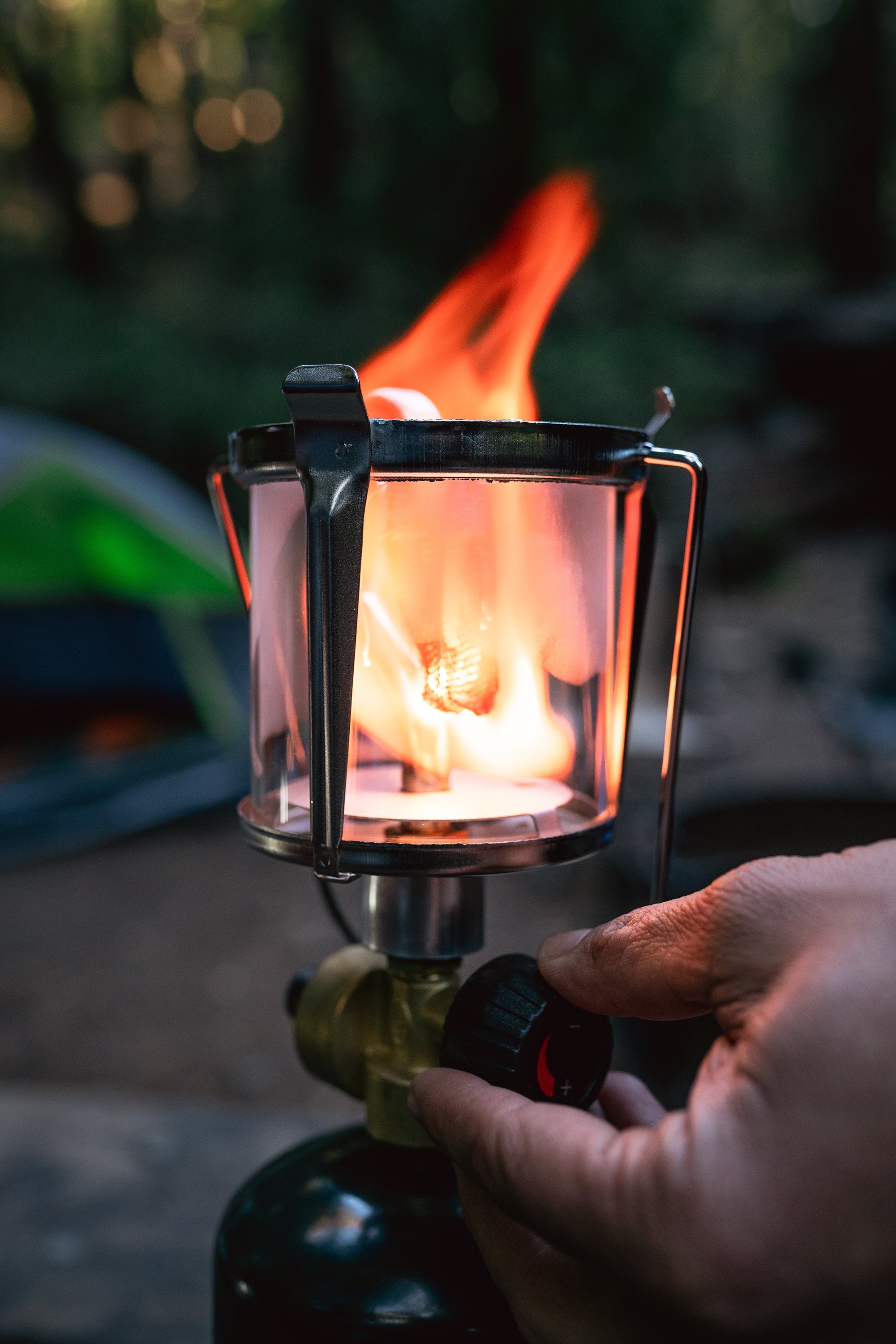 Compact Single Mantle Propane Lantern