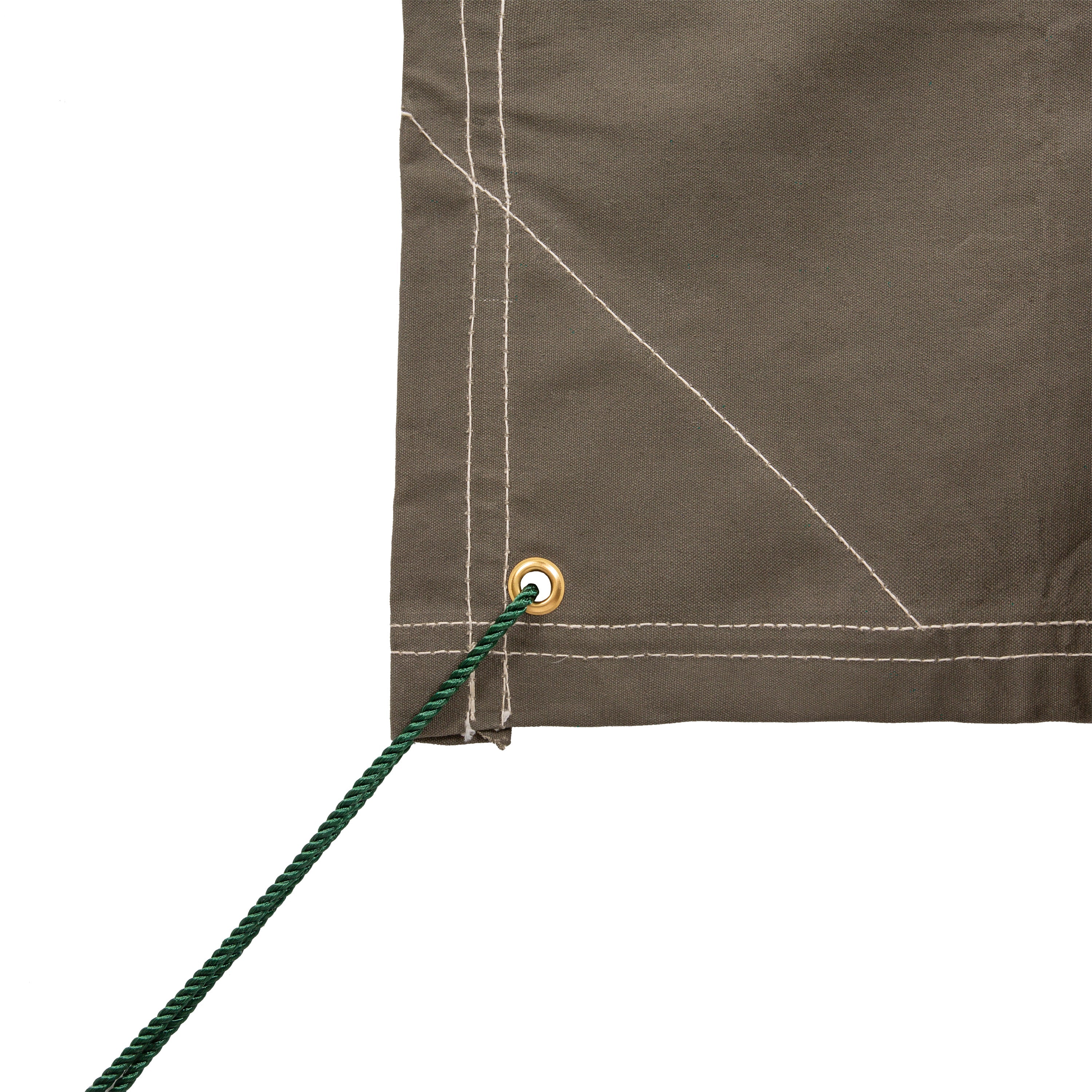 Heavy Duty Canvas Tarp - 10 X 12 Ft