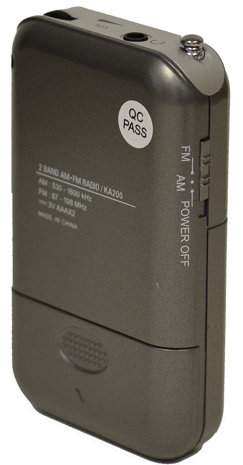 Kaito KA200 Pocket AM/FM Radio