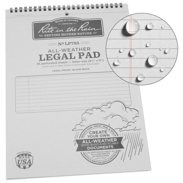 8.5 X 11 Legal Pad