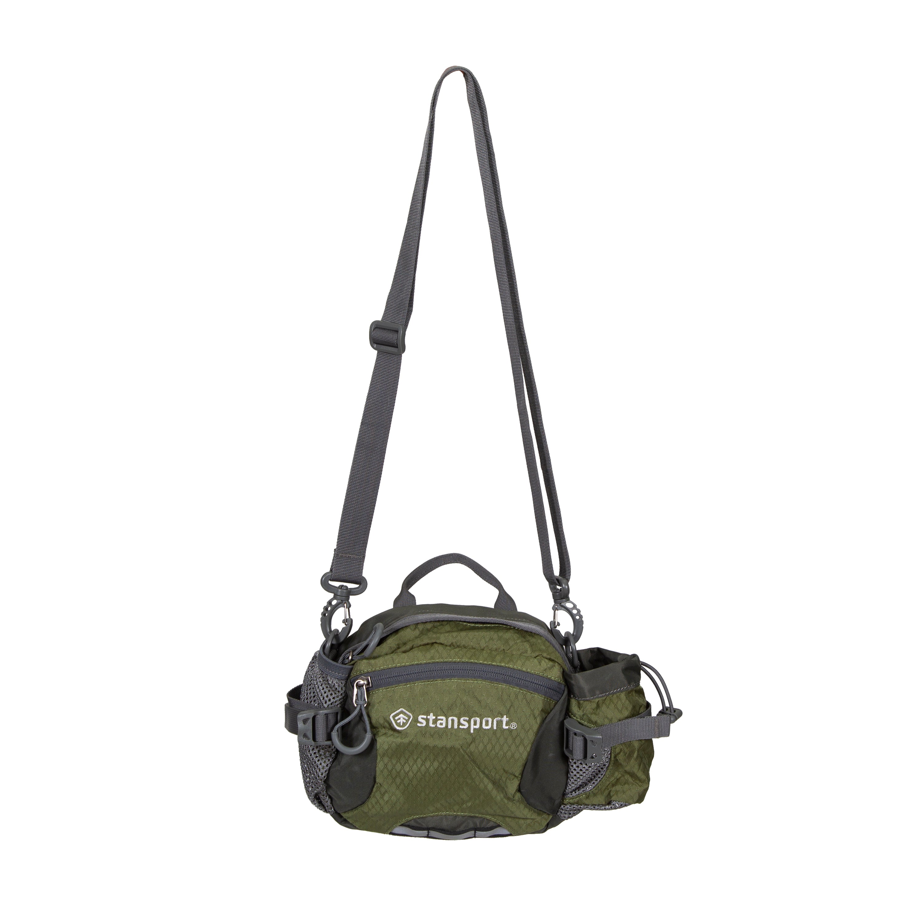 Waist/Shoulder Pack W/Bottle Holder - Olive - 5 Liter