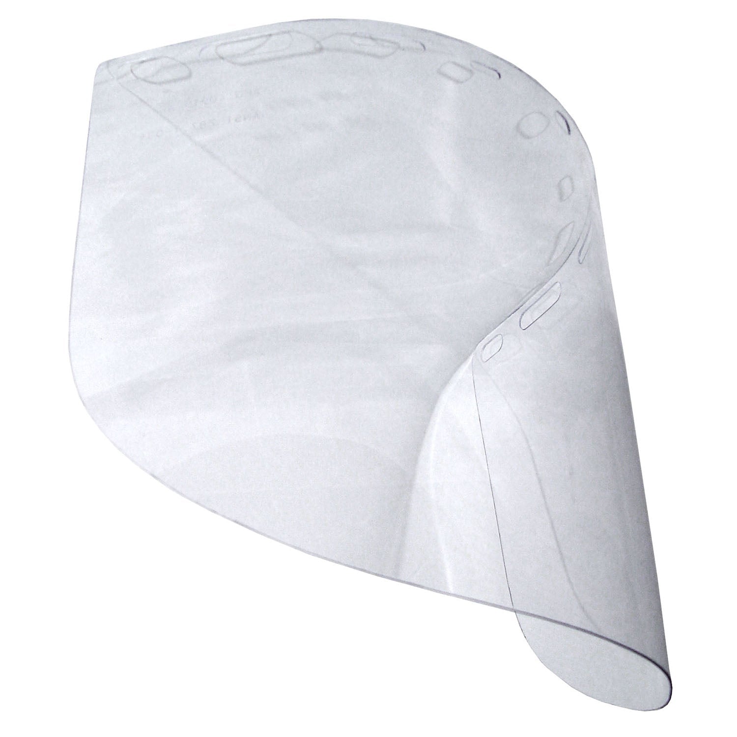 Radians Universal Clear PETG Face Shield - .040 x 8 x 15 1/2 Clear PETG