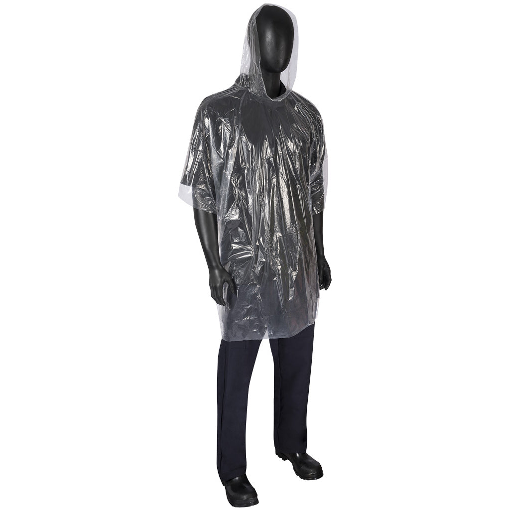DuraWear™ Clear Polyethylene Poncho
