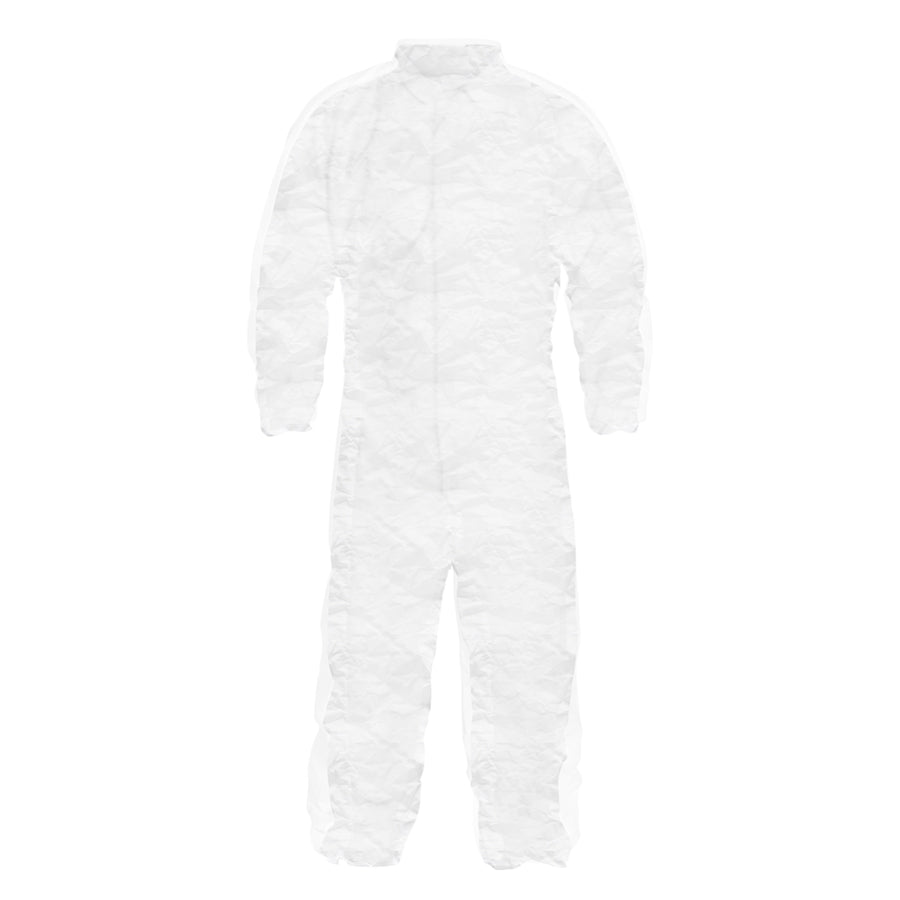 Liberty - Polygard Coverall - Light Weight - Elastic Wrists & Ankles - Case of 25