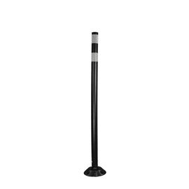 Cortina Safety Products 6" X 6" X 48" Black Polyethylene Delineator