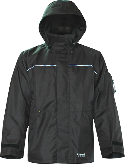 Viking Thor 300D Waterproof/Breathable Jacket Black