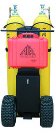 Air Systems International Air Cylinder Cart For Supplied Air Respirator