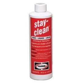 Harris® Stay-Clean® 4 oz, 16 oz, 32 oz Bottle Clear/Yellow Soldering Flux