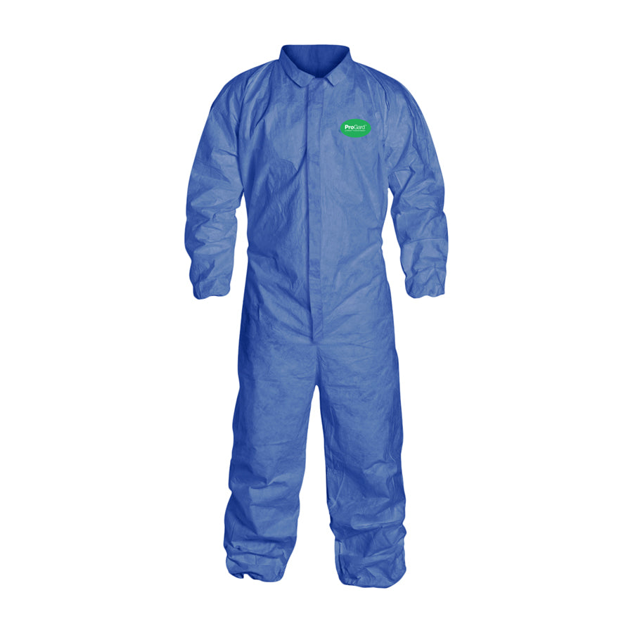 Liberty - Progard Blue Coverall - Elastic Wrists & Ankles - Case of 25