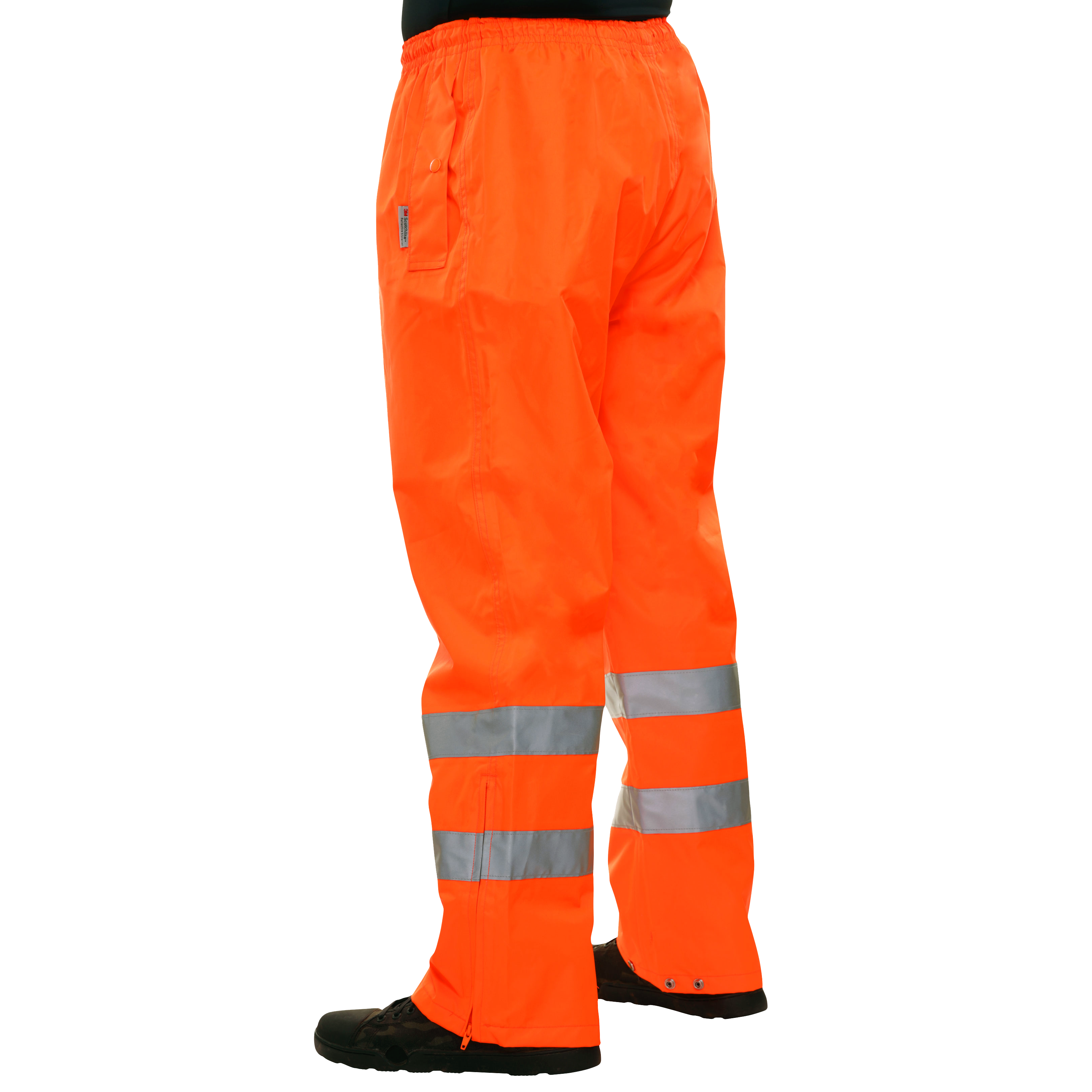 Safety Pants Hi Vis Orange Pants Breathable Waterproof ANSI E