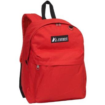 Everest Luggage Classic Backpack - Red