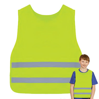 Kids Lime Round Neck Vest (Children 5-10 years)