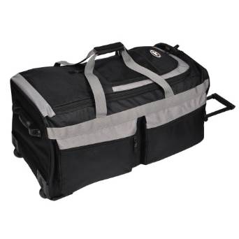 Everest Luggage Rolling Duffel Bag - Large - Black