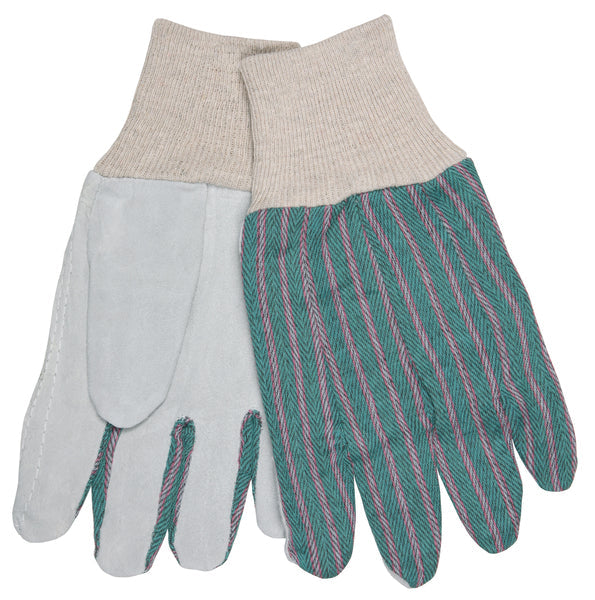 MCR Safety Ladies Clute Knit Wrist Leather Palm