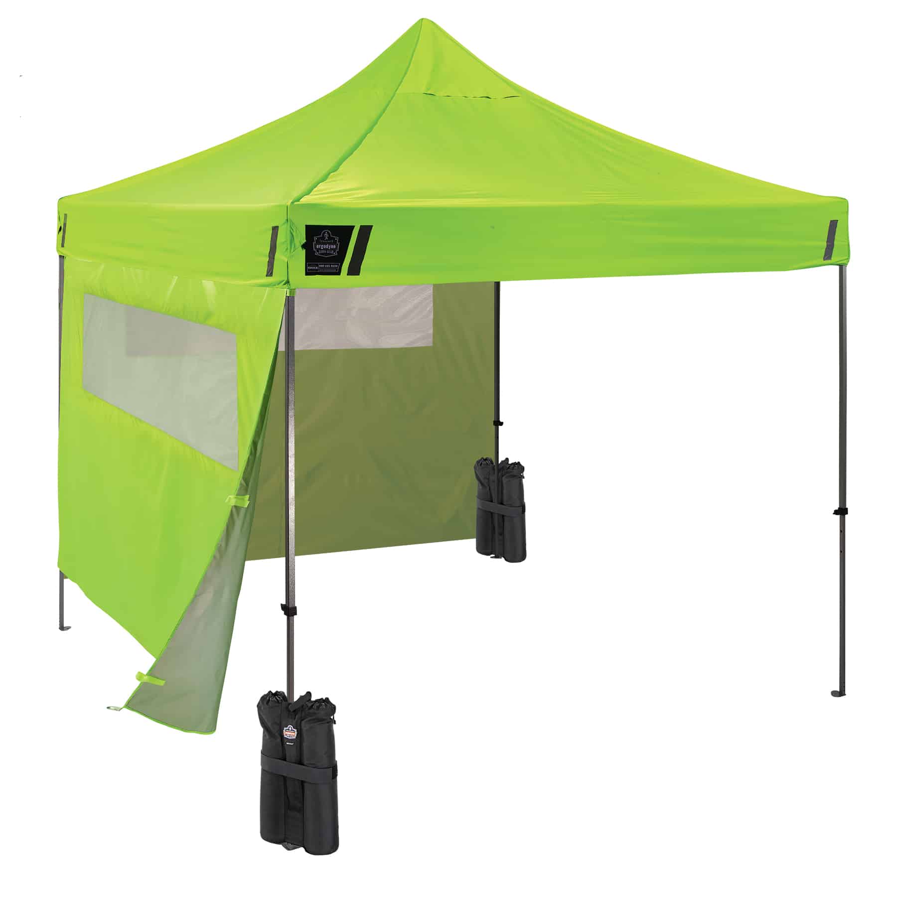 SHAX 6052 Heavy-Duty Pop-Up Tent Kit + Mesh Windows - 10ft x 10ft