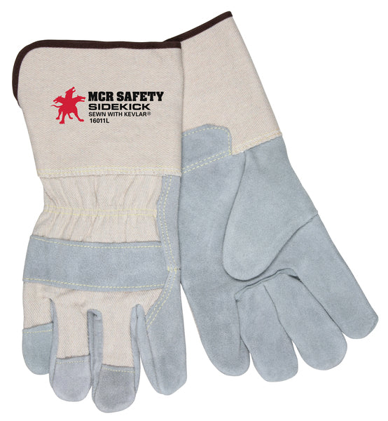 MCR Safety Side Leather Gauntlet W/Kevlar