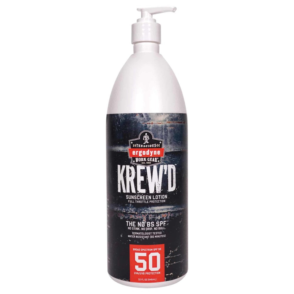KREWD 6355 SPF 50 Sunscreen Lotion - 32oz