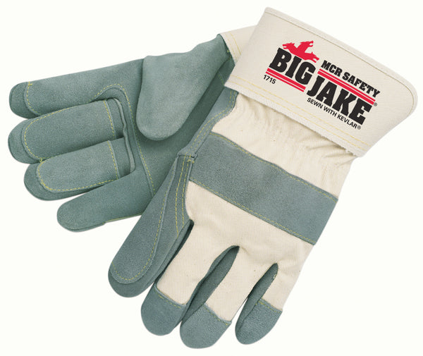 MCR Safety Big Jake Double Leather Palm&Fingers