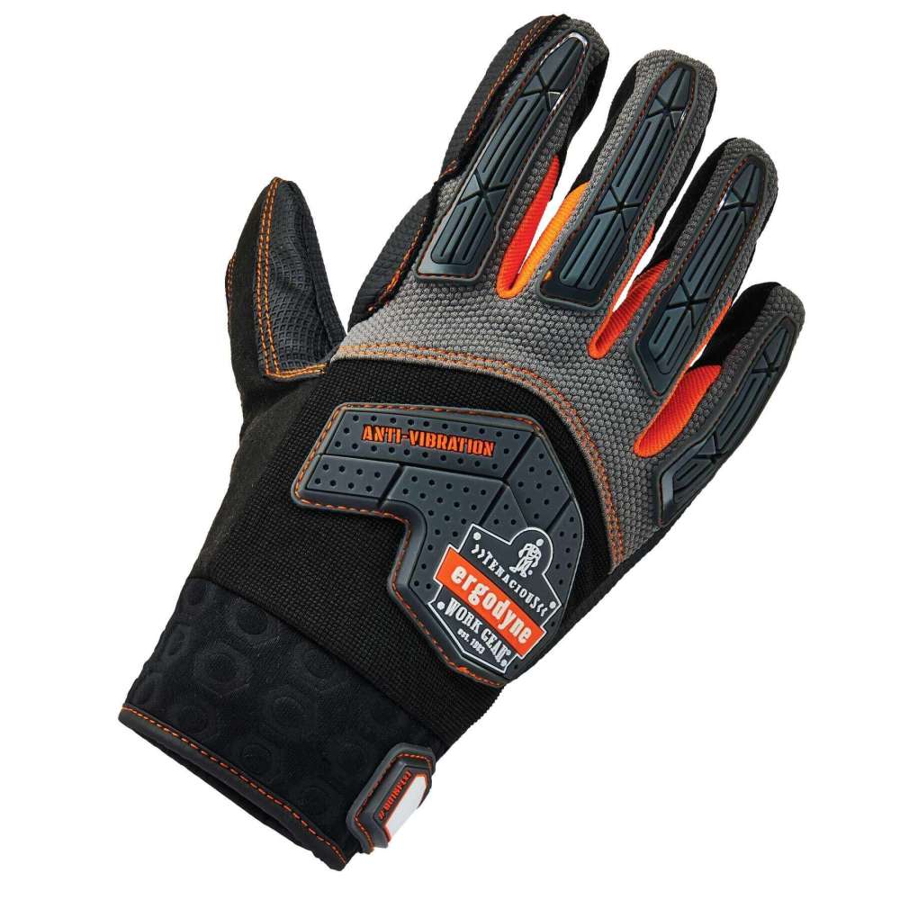 ProFlex 9015F(x) ANSI/ISO-Certified Anti-Vibration Gloves + Dorsal Protection