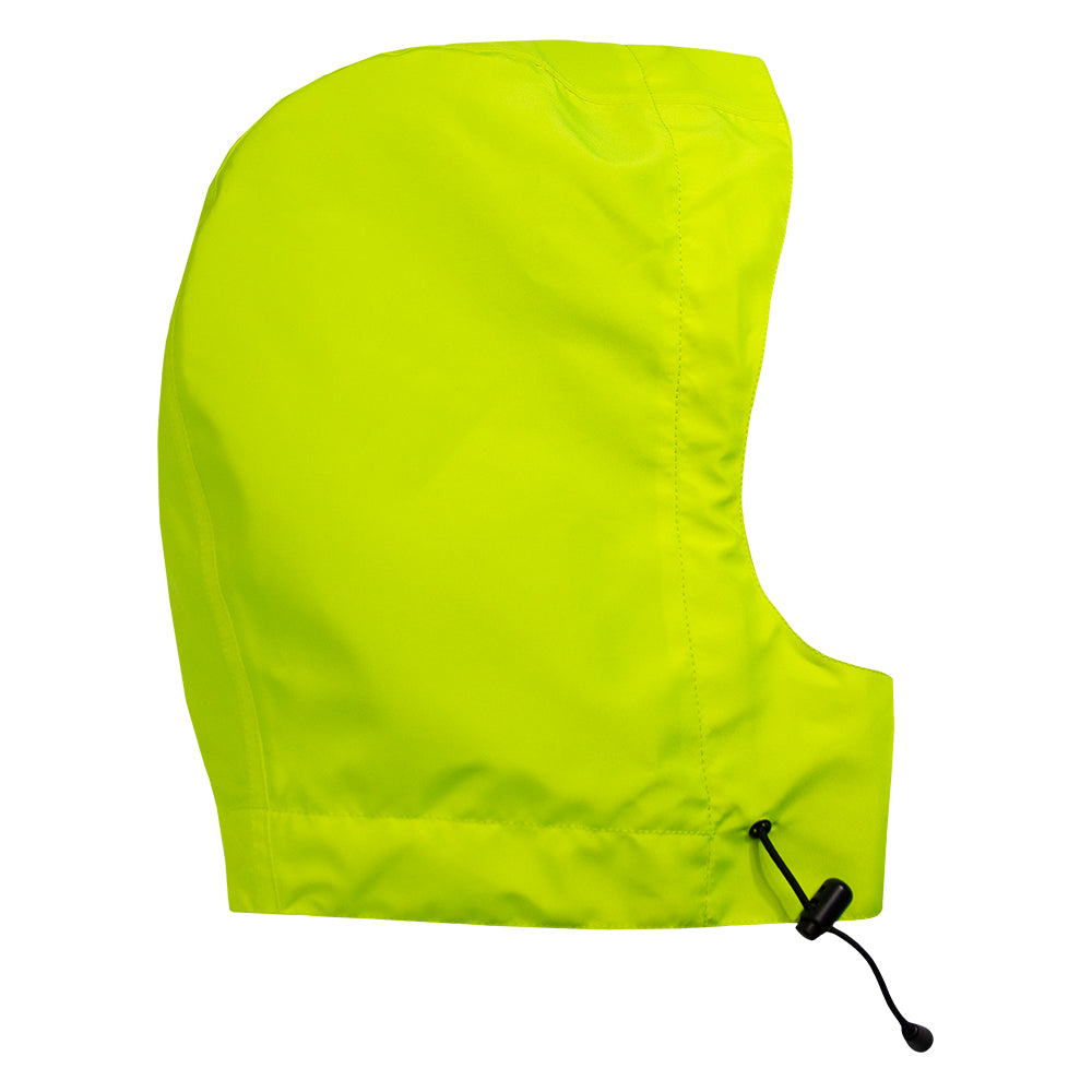 Safety Hood Hi Vis Lime Standard Hood Waterproof & Breathable