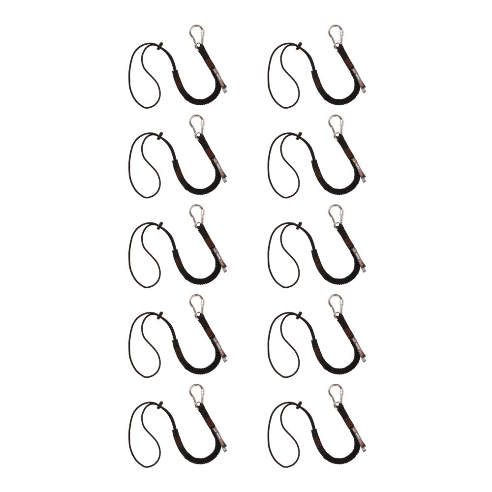 Squids 3105-10PK Tool Lanyard - Carabiner + Loop - 15lbs (10-Pack)