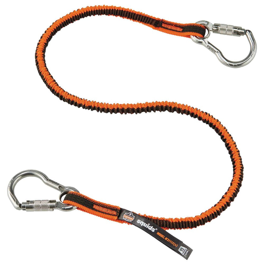 Squids 3111F(x) Tool Lanyard - Dual Stainless-Steel Carabiners - 15lbs