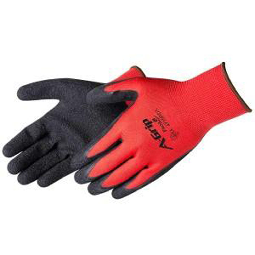 Liberty-A-GRIP® - PREMIUM TEXTURED BLACK LATEX PALM COATED SEAMLESS GLOVE