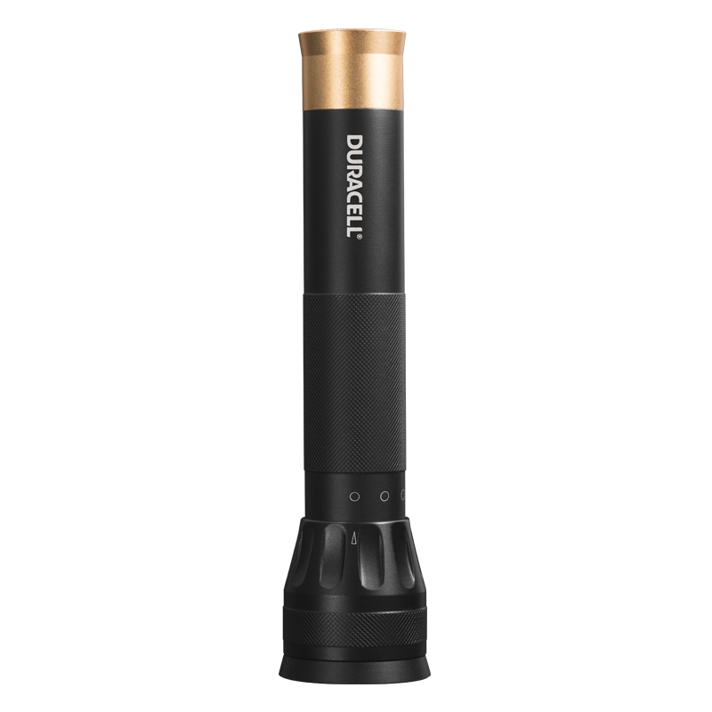 Duracell Tough Hand flashlight LED Black,Gold Duracell Tough Hand flashlight LED Black,Gold