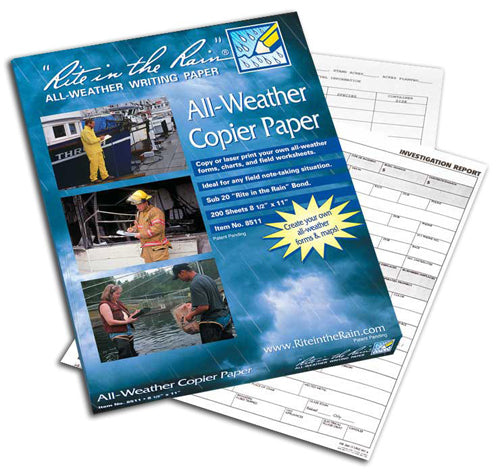 All-Weather Copier Paper - 200 Sheets (8 1/2" x 11")