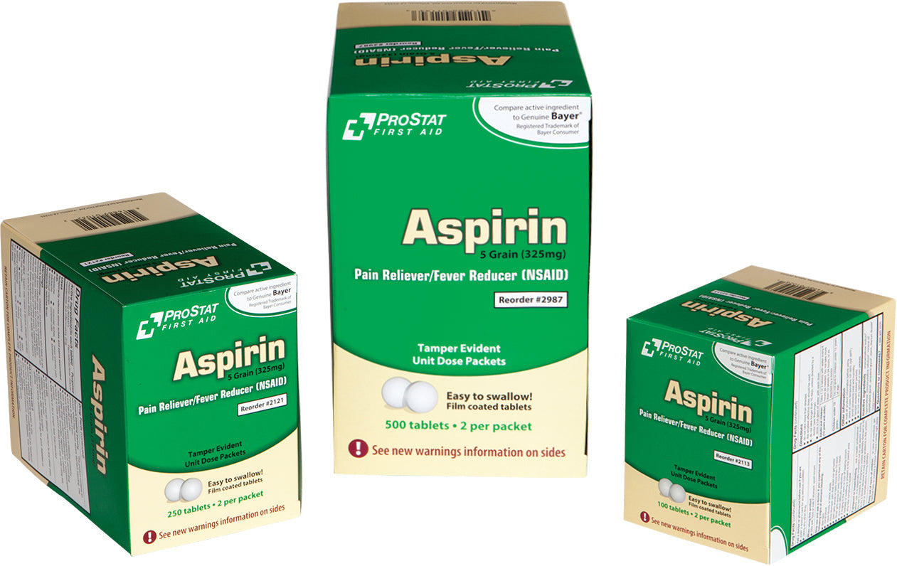 Prostat Aspirin 325mg OTC tablets