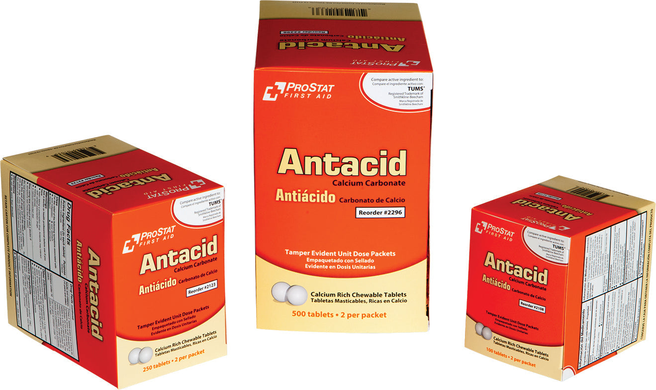 Prostat Antacid (Calcium Carbonate) OTC Tablets