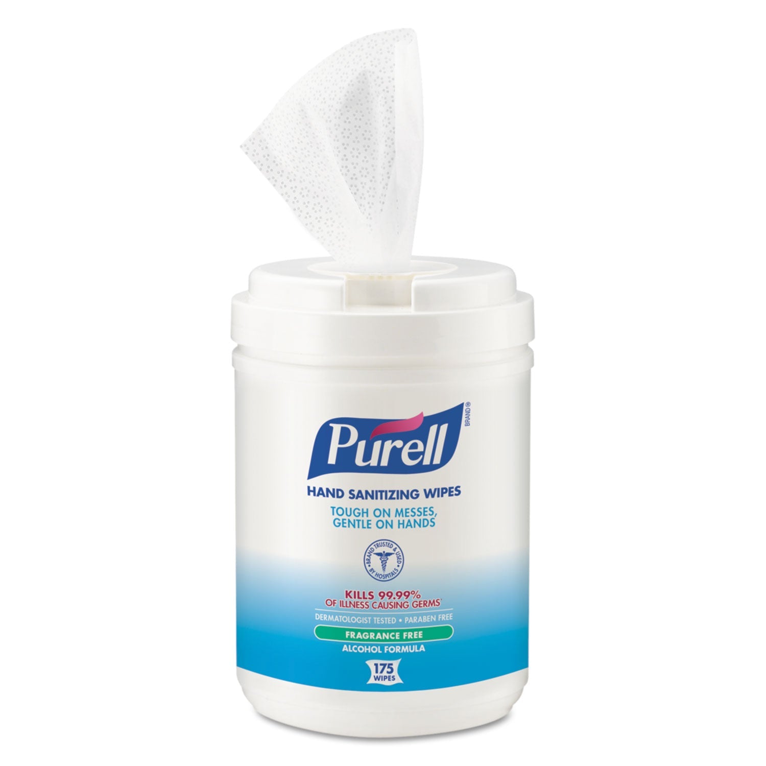 Purell® Sanitizing Wipes, Canister Of 175 Wipes