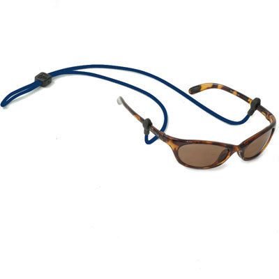 3MM Slip Fit Nylon Rope Eyewear Retainers - Navy Blue