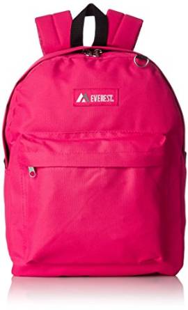 Everest Luggage Classic Backpack - Hot Pink