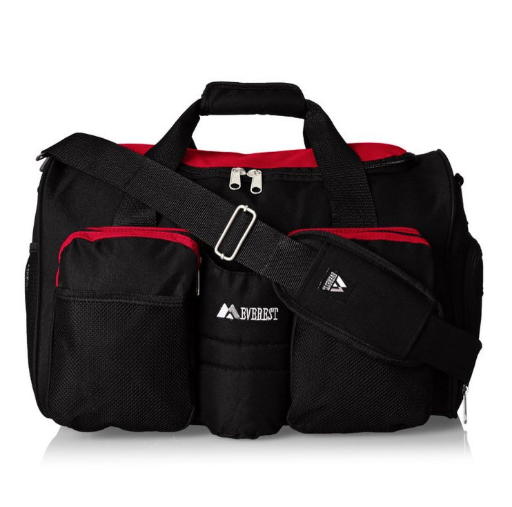 Everest Gym Bag with Wet Pocket - Red