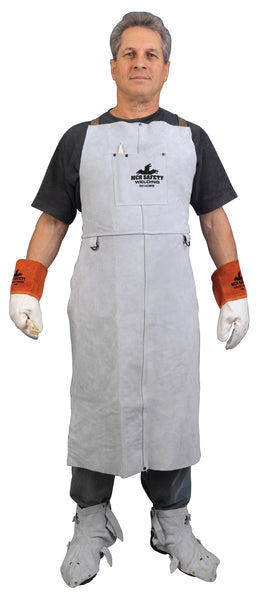 MCR Safety Mphs Welding Leather 24x42 Bib Apron