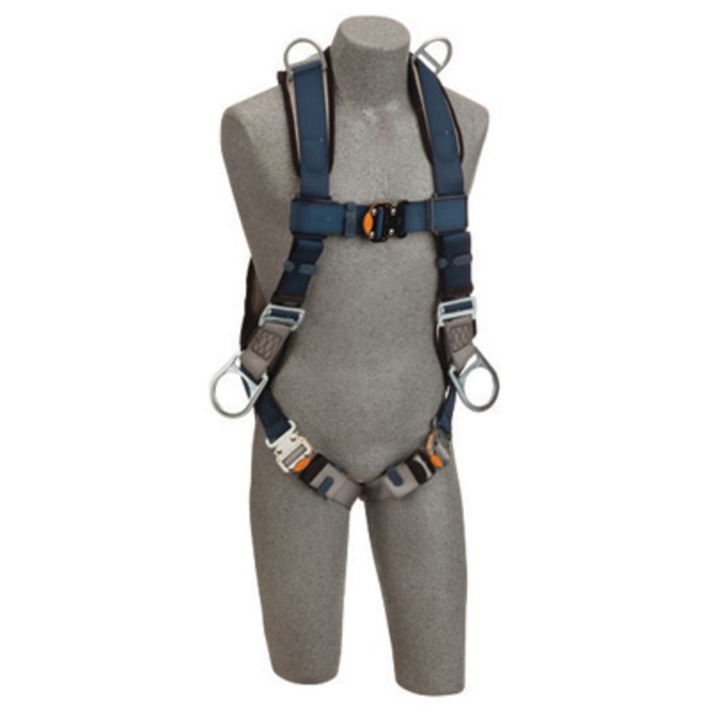 3M DBI-SALA Exofit Positioning/Retrieval Full Body/Vest StyleHarness With Back, Side And Shoulder D-Rings, Quick Connect Buckles And Loops For Belt