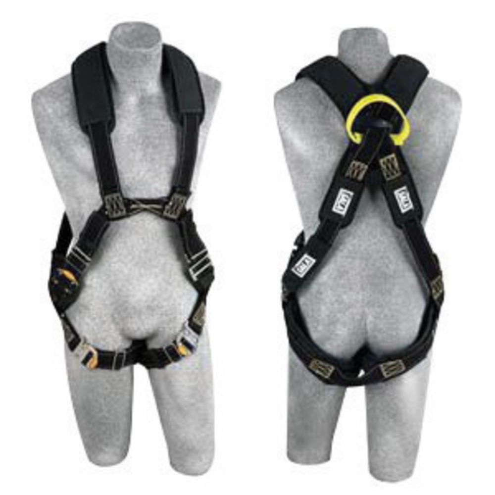 3M DBI-SALA Medium ExoFit XP Arc Flash Flame Resistant Harness With Quick Connect Buckles, Rear And Front Web Loop And Removable Nomex Kevlar Padding