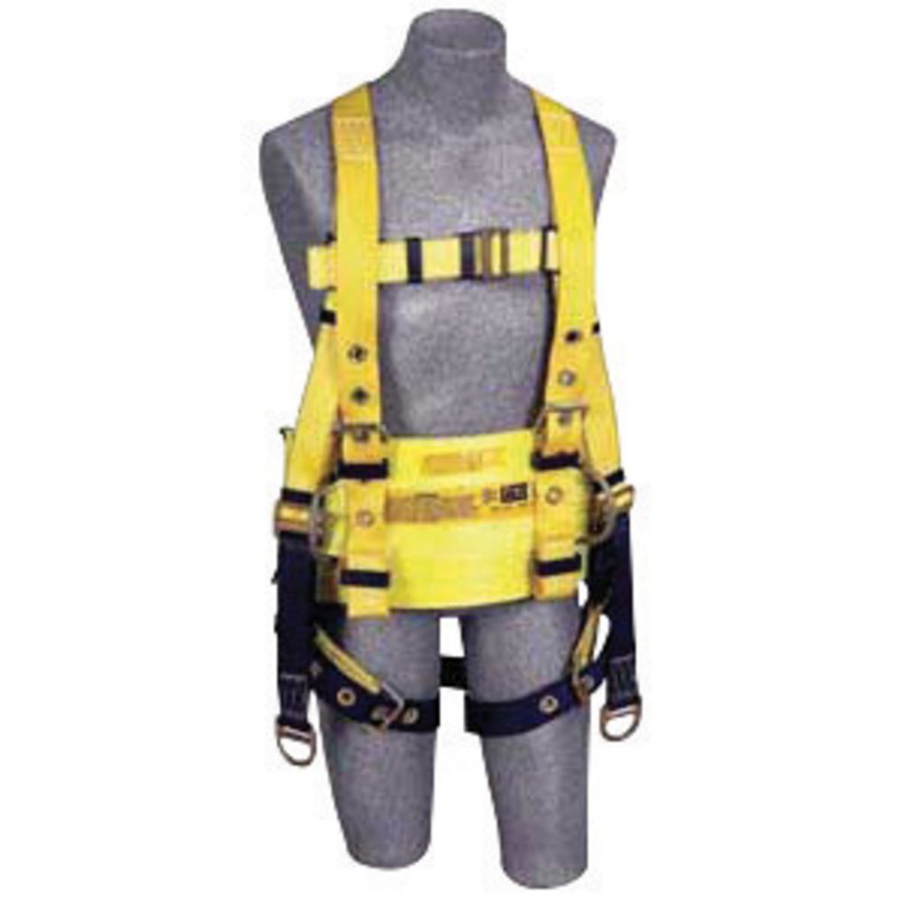 3M DBI-SALA X-Large Delta II Derrick Style Harness With Back And Lifting D-Rings, Tongue Buckle Legs And Straps For Connection To 1000554 Derrick Belt