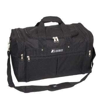 Everest Luggage Travel Gear Bag - Large - Black