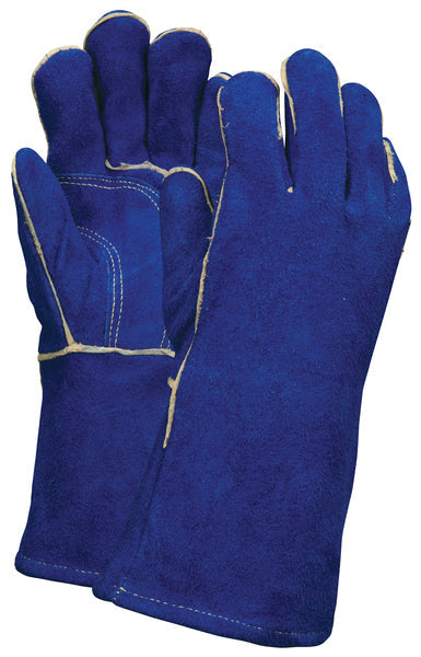 MCR Safety Blue Economy Shldr Weldr w/Palm Strap