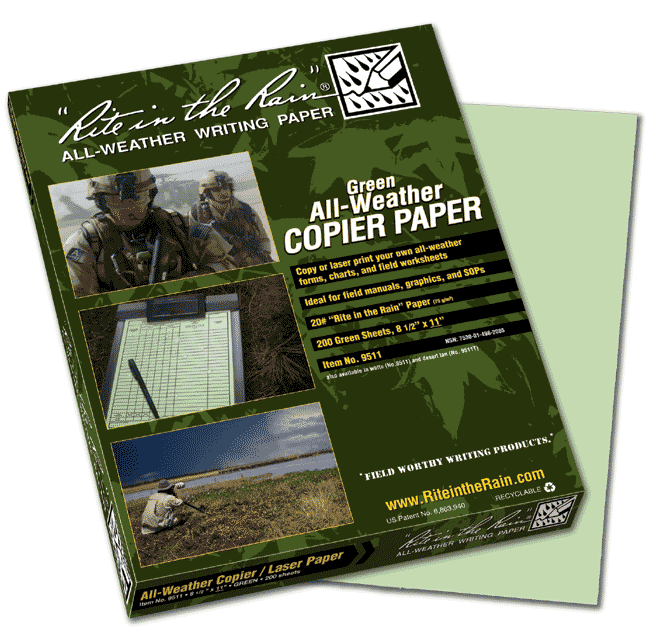 Tactical All-Weather Copier Paper