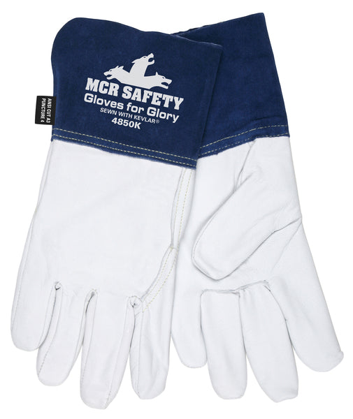 MCR Safety Grain Goat Kevlar Lined MigTig Gloves
