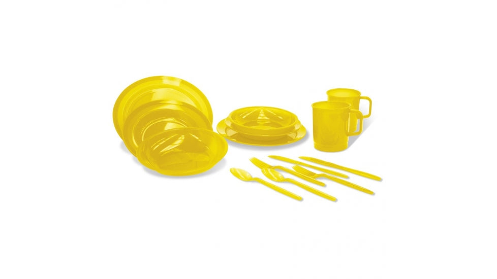 Polyware Set- 2 Party - Yellow