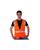Liberty - Class 2 - Surveyors Vest (Mesh Back Solid Front - Two Tone Stripes)