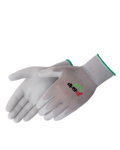 Q-Grip Grey polyurethane - grey shell Gloves - Dozen