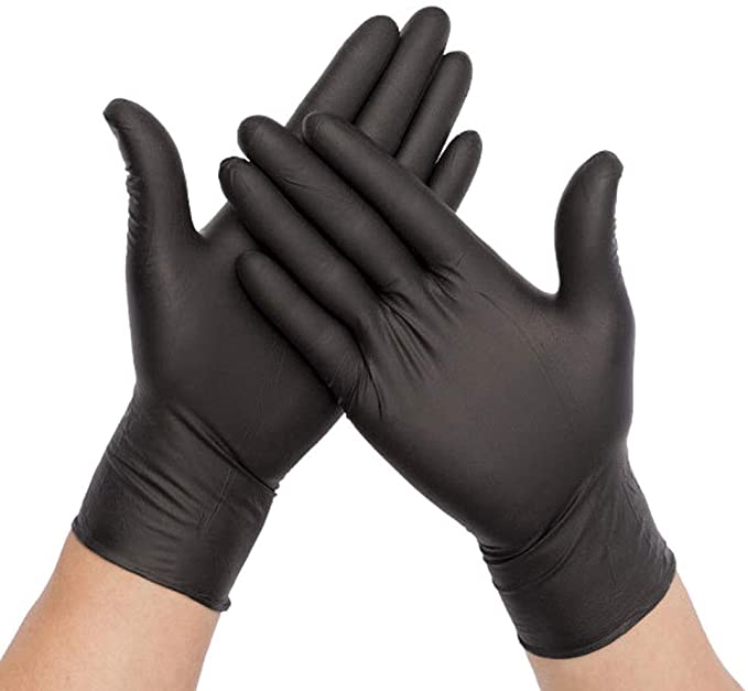 Diamond Gloves Advance BLACK Soft vinyl gloves